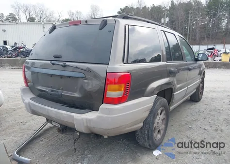 2000 Jeep Grand Cherokee Laredo из США, поврежденный, VIN 1J4G248S4YC134309